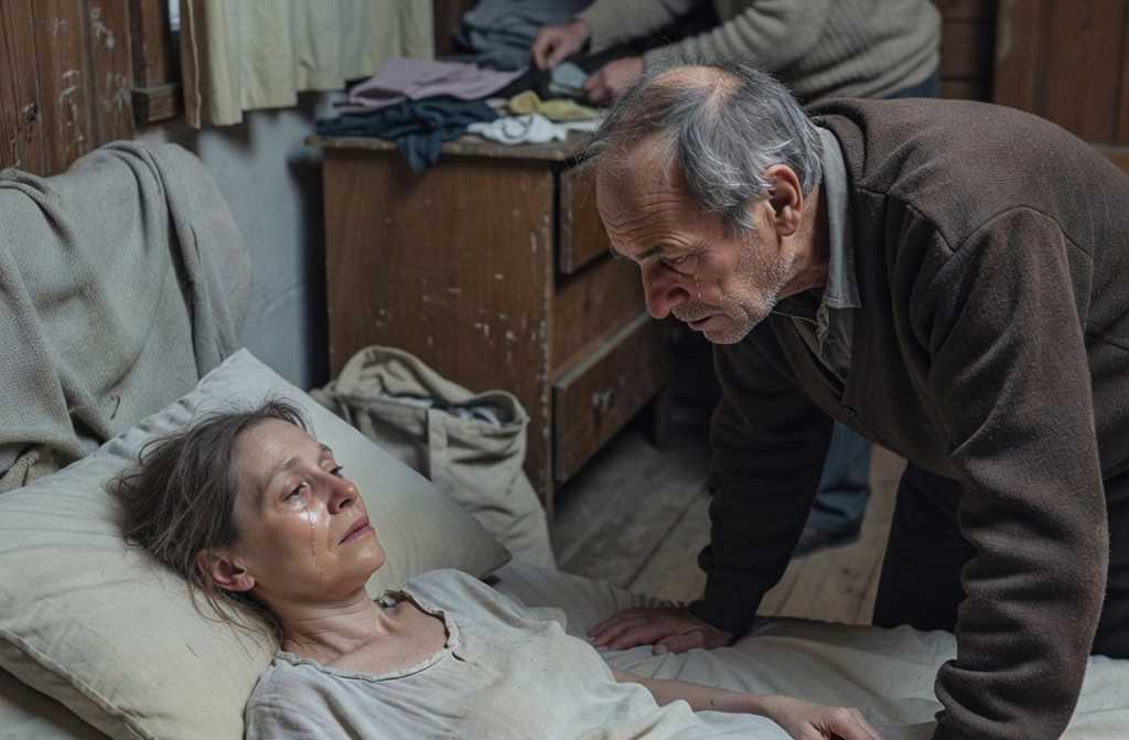 Bob hired a car when his wife was discharged from the hospital, carried her into the house with the neighbor. “Everything will be fine,” he comforted his wife, “you just live. Even if you sit and talk with me. Just live. And I can manage everything. Just don’t leave me, my little dove…!”Bob hired a car when his wife was discharged from the hospital, carried her into the house with the neighbor. “Everything will be fine,” he comforted his wife, “you just live. Even if you sit and talk with me. Just live. And I can manage everything. Just don’t leave me, my little dove…!